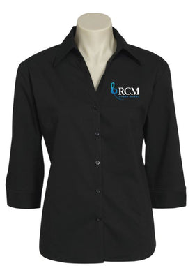 RCM Ladies 3/4 Sleeve Metro Shirt