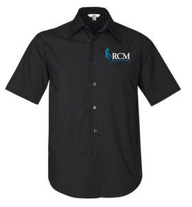 RCM Mens Metro Short Sleeve Shirt