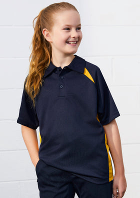 Kids Splice Short Sleeve Polo