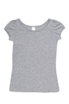 Ladies American Style Puff Sleeve T-Shirt