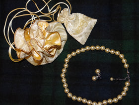 NSW Polocrosse Pearls & Earring Set