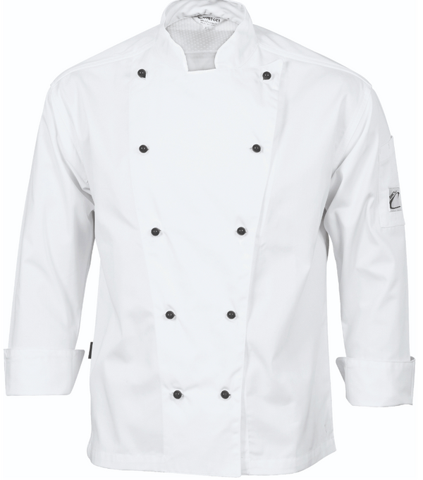 Three Way Air Flow Chef Jacket - Long Sleeve