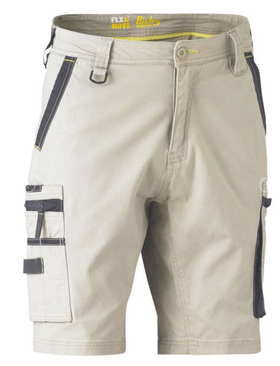 Flex and Move Stretch Utility Zip Cargo Short