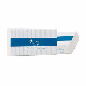Livi 1415 Essentials Ultraslim Hand Towel 2 Ply – 150 Sheets, Carton of 16