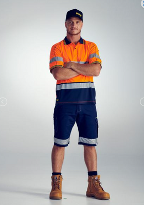 Taped Cool Vented Lightweight Cargo Short