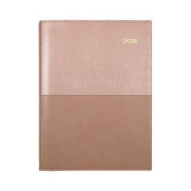 Collins Vanessa Diary A4 Day To Page Rose Gold