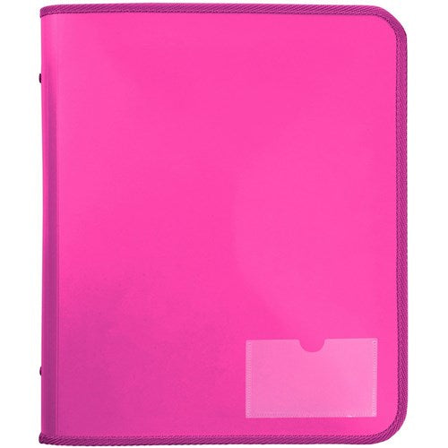 Marbig Zipper Binder With Tech Case A4 2D Ring 25mm