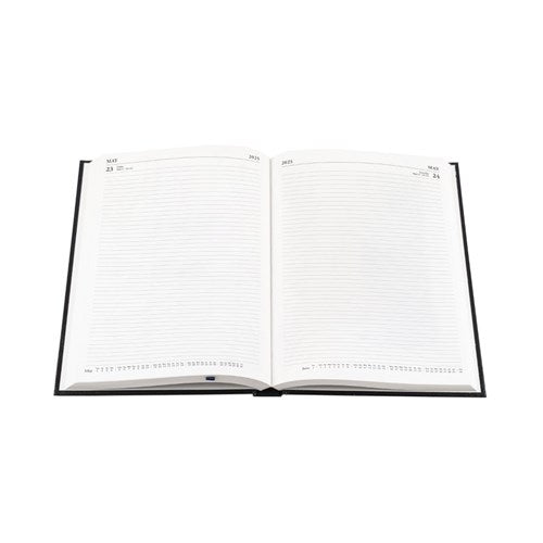 Collins Essential Diary A4 Day To Page Blue