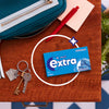 EXTRA Peppermint Sugarfree Chewing Gum – 14 Pieces (27g), Pack of 24