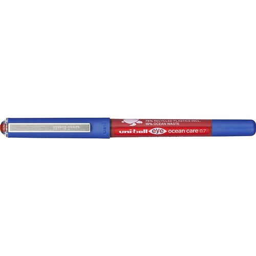 Uni-Ball UB-157 Eye Ocean Care Rollerball Pen Fine 0.7mm Red