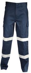 Double Hoops Taped Cargo Pants