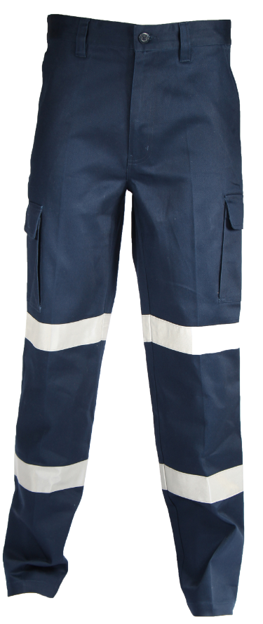 Double Hoops Taped Cargo Pants