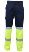 Middle Weight 2 Tone Bio Motion Cargo Pants With CRS R/Tape