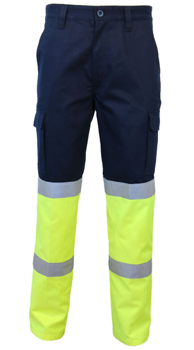 Middle Weight 2 Tone Bio Motion Cargo Pants With CRS R/Tape