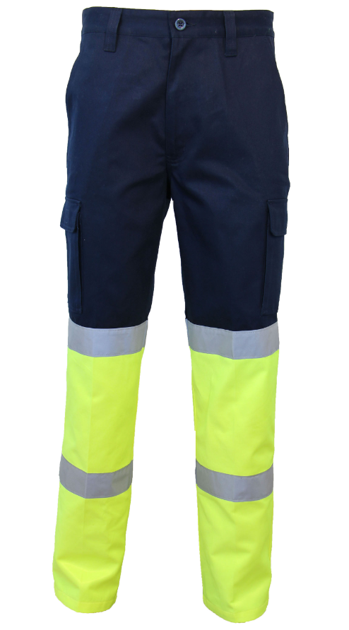 Middle Weight 2 Tone Bio Motion Cargo Pants With CRS R/Tape