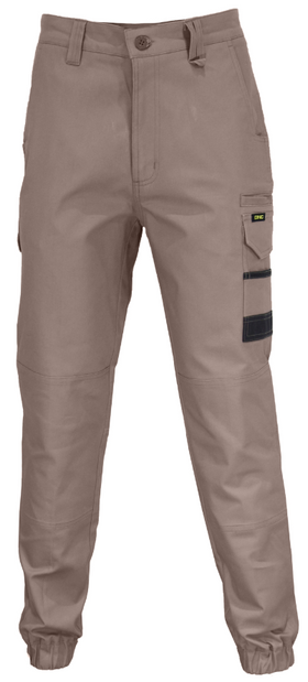 Slimflex Tradie Cargo Pants - Elastic Cuffs