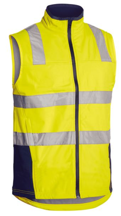 Taped Hi Vis Soft Shell Vest