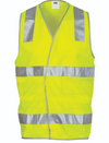 Day/Night Safety Vest with Hoop & Shoulder Generic R/Tape