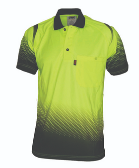 Ocean Hi Vis Sublimated Polo