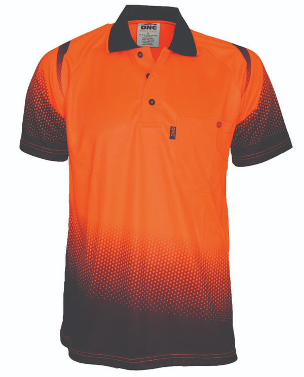 Ocean Hi Vis Sublimated Polo