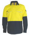 Hi Vis Two Tone Ripstop Shirt - L/S