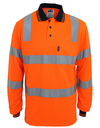 Hi Vis Shoulder Stripes Bio - Motion D/N Polo - LS