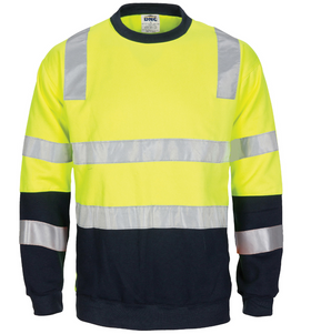 Hi Vis D/N 2 Tone Fleecy Sweater