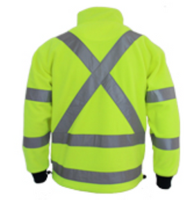 Hi Vis 'X' Back & Bio Motion D/N Polar Fleece