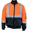 Hi Vis D/N 2 Tone Bomber Jacket With CSR R/Tape