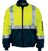 Hi Vis D/N 2 Tone Bomber Jacket With CSR R/Tape