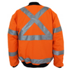 Hi Vis 'X' Back Flying Jacket Bio Motion Tape