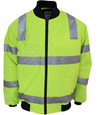 Hi Vis 'Hoop' Pattern Flying Jacket Bio Motion Tape