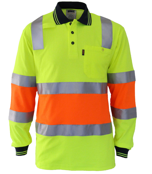 Cotton Back Hi Vis Two Tone Bio Motion D/N