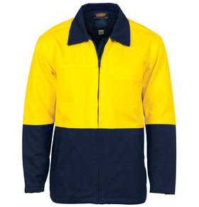 HiVis Two Tone Protector Drill Jacket