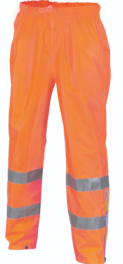 HiVis D/N Breathable Rain Pants with 3M R/Tape
