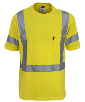 Hi Vis Cotton Taped Tee - SS