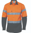 HiVis Two Tone Cool-Breeze Long Sleeve With Generic Reflective Tape