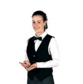 Ladies Black Vest