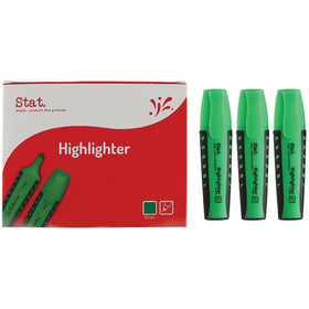 Stat Highlighter – Green, Box of 10