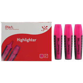 Stat Highlighter – Pink, Box of 10