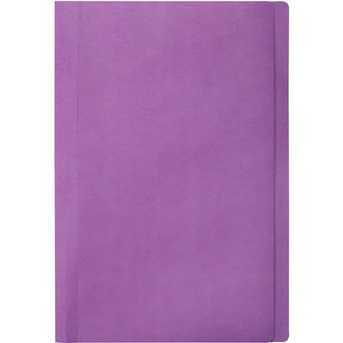 Marbig Manilla Folders Foolscap Purple Box Of 100