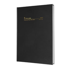 Collins Financial Year Diary A4 Week To View Black