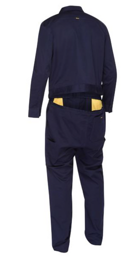 Work Coverall With Waist Zip Opening
