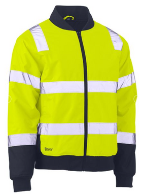 Taped Hi Vis Reversible Puffer Jacket