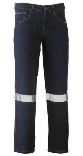 Taped Rough Rider Stretch Denim Jean