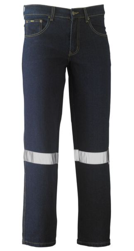 Taped Rough Rider Stretch Denim Jean