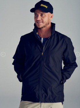 Lightweight Mini Ripstop Rain Jacket with Concealed Hood