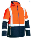 Taped Hi Vis Puffer Jacket