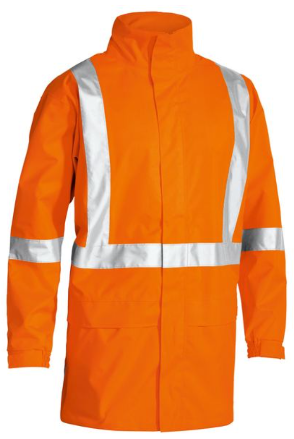 X Taped Hi Vis Rain Shell Jacket