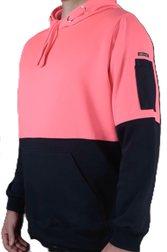 Hi Vis Pull Over Hoodie